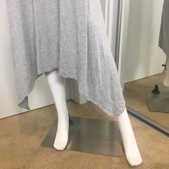 Stylemint gray handkerchief hem maxi dress - Picture 3 of 5